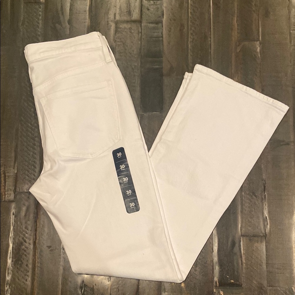 J. Crew Women's White Flare & Wide Leg Jeans